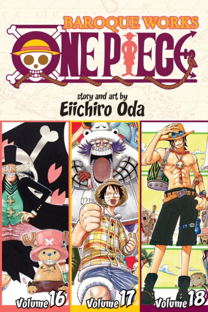 Book cover of: One Piece (Omnibus Edition), Vol. 6. By: 尾田栄一郎