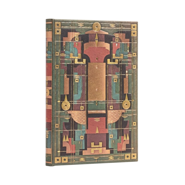 Book cover of: Lion’s Den (Sybil Pye Bindings) Midi Lined Hardcover Journal. By: Paperblanks
