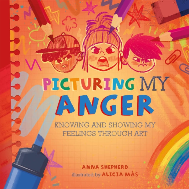 Book cover of: All the Colours of Me: Picturing My Anger. By: Anna Shepherd