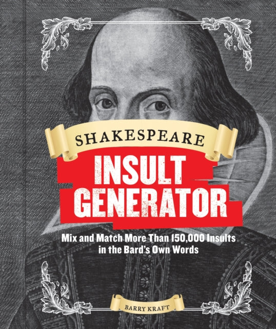 Book cover of: Shakespeare Insult Generator