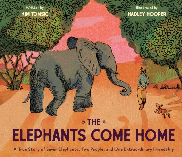 Book cover of: Elephants Come Home. By: Kim Tomsic