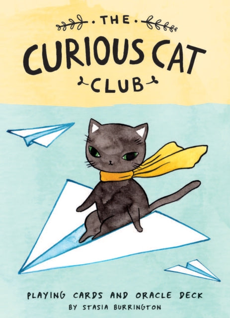 Book cover of: Curious Cat Club Deck. By: Stasia Burrington