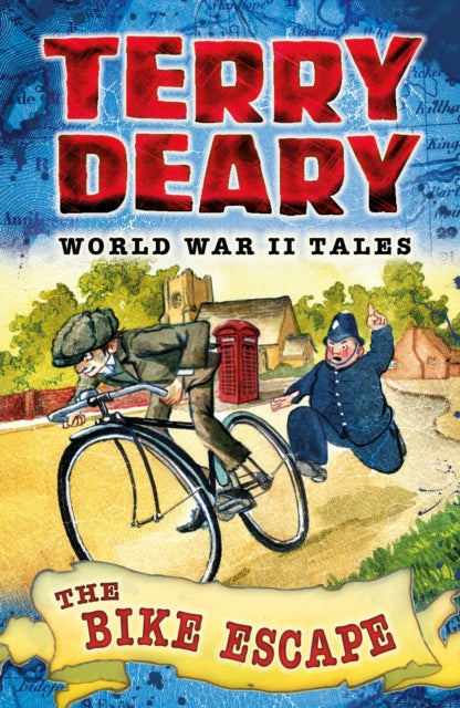 Book cover of: World War II Tales: The Bike Escape. By: Terry Deary