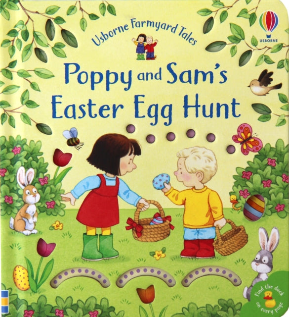 Book cover of: Poppy and Sam's Easter Egg Hunt. By: Sam Taplin
