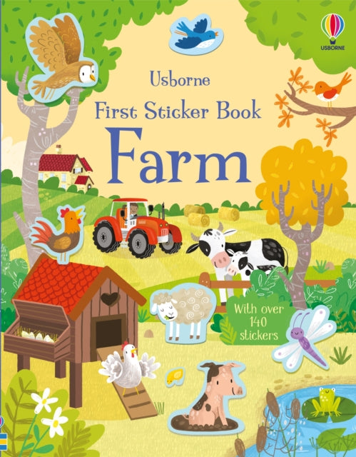 First Sticker Book Farm 9781474986601 Kristie Pickersgill