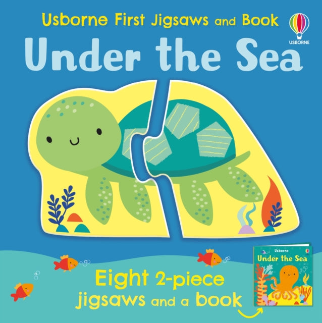 Book cover of: Usborne First Jigsaws: Under the Sea. By: OLDHAM, MATTHEW