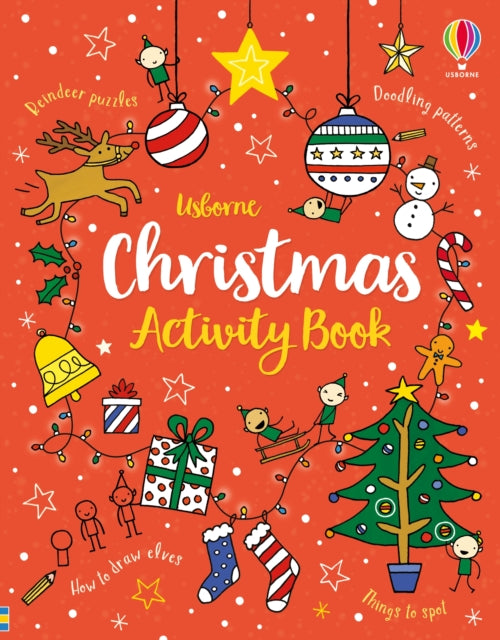 Book cover of: Christmas Activity Book. By: FIONA WATT