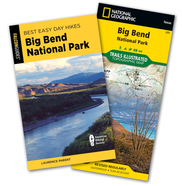 Book cover of: Best Easy Day Hiking Guide and Trail Map Bundle: Big Bend National Park. By: Laurence Parent