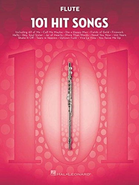 Book cover of: 101 Hit Songs. By: Hal Leonard Corp.