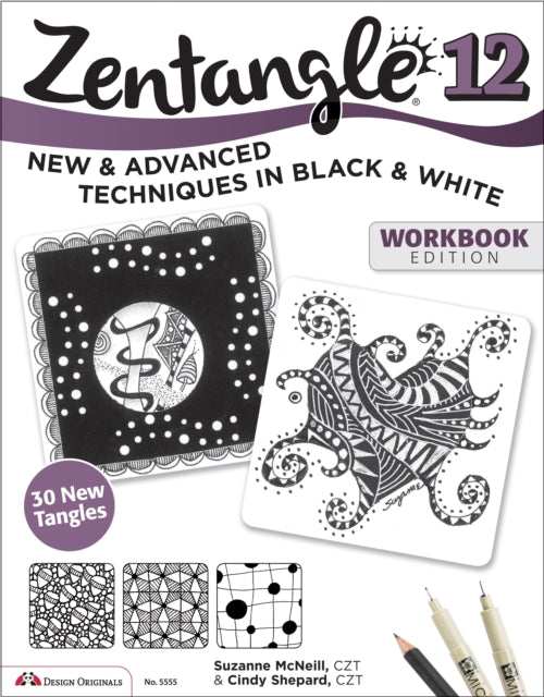 Book cover of: Zentangle 12, Workbook Edition. By: Suzanne McNeill
