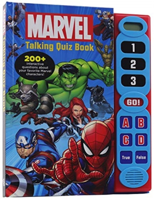 Book cover of: Marvel: Talking Quiz Sound Book. By: I. Kids P