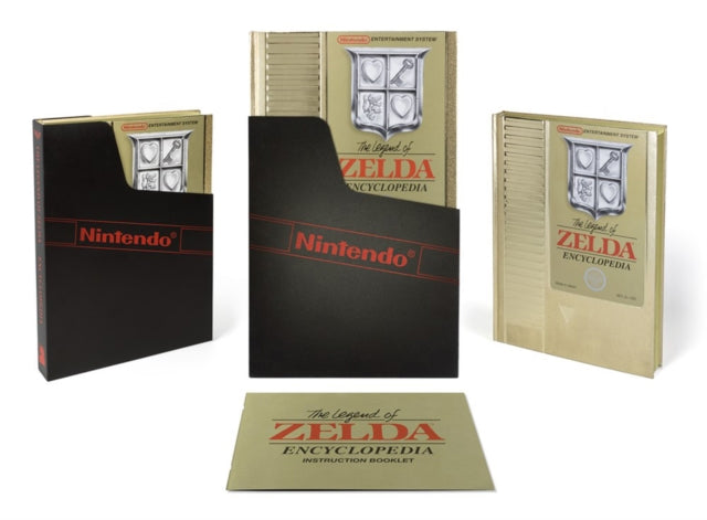 Book cover of: Legend of Zelda Encyclopedia Deluxe Edition. By: Nintendo