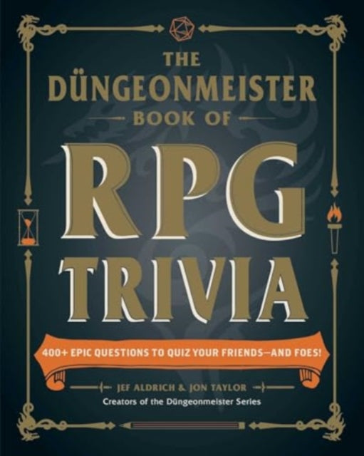 Book cover of: Dungeonmeister Book of RPG Trivia