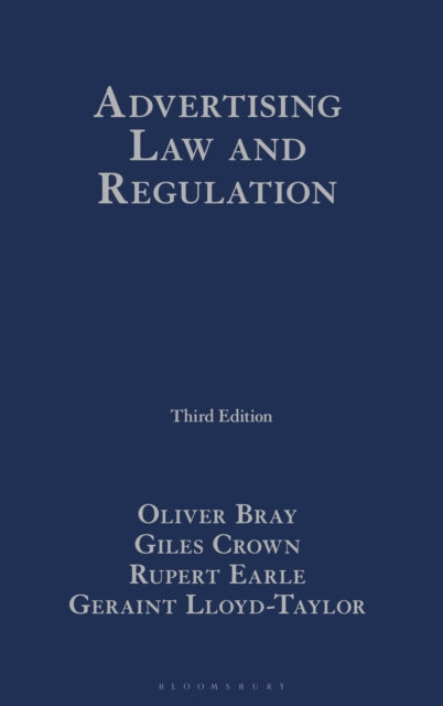 Book cover of: Advertising Law and Regulation. By: Oliver Bray