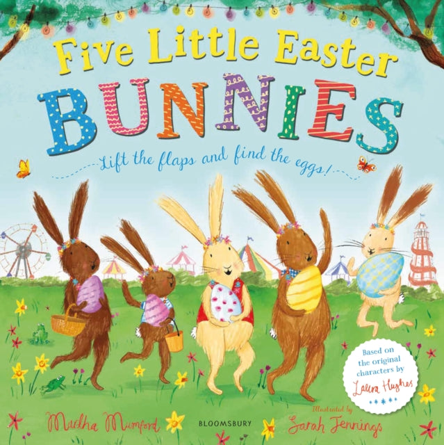 Book cover of: Five Little Easter Bunnies. By: Martha Mumford