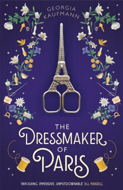 Book cover of: Dressmaker of Paris. By: Georgia Kaufmann