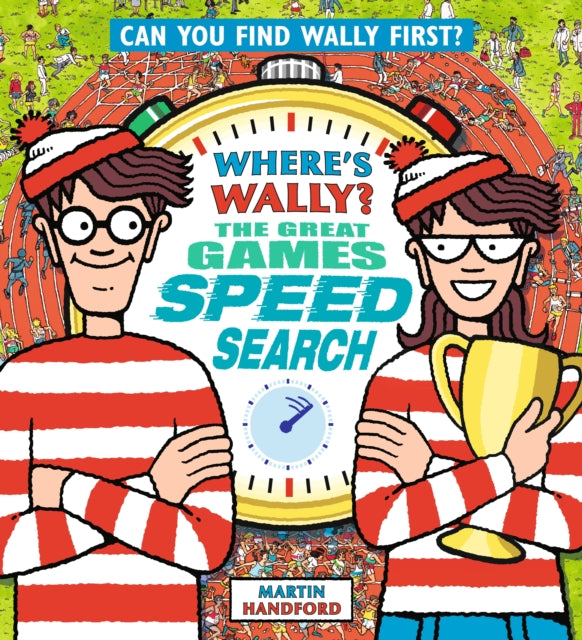 Book cover of: Where's Wally? The Great Games Speed Search. By: Martin Handford