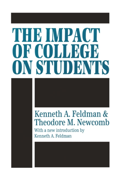 Book cover of: Impact of College on Students