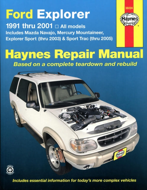 Book cover of: Ford Explorer, Mazda Navajo, Mercury Mountaineer (91 - 05). By: John Haynes