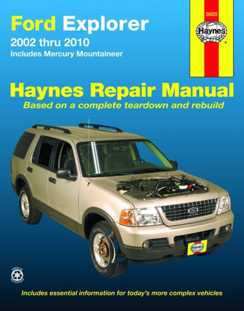 Book cover of: Ford Explorer & Mercury Mountaineer (2002-2010) Haynes Repair Manual (USA). By: Robert Maddox