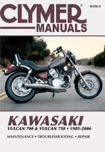 Book cover of: Kawasaki Vulcan 700 & Vulcan 750 Motorcycle (1985-2006) Service Repair Manual. By: Ed Scott