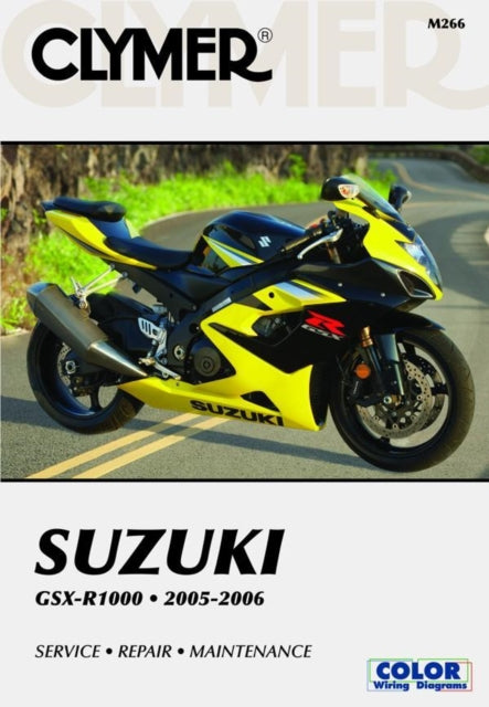 Book cover of: Suzuki GSX-R1000 Series Motorcycle (2005-2006) Service Repair Manual