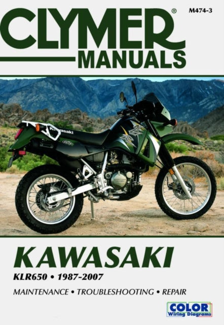Book cover of: Kawasaki KLR650 1987-2007. By: Jay Bogart