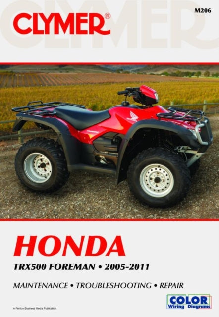 Book cover of: Honda TRX500 Foreman Series ATV (2005-2011) Service Repair Manual