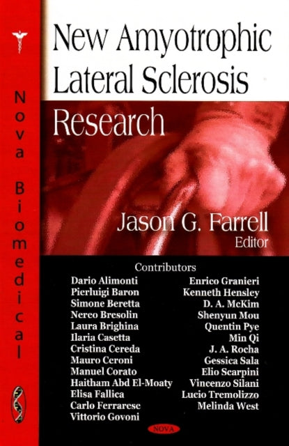 Book cover of: New Amyotrophic Lateral Sclerosis Research