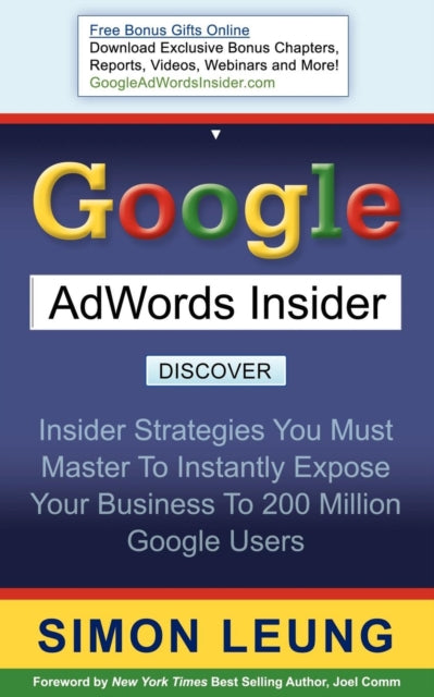 Book cover of: Google AdWords Insider. By: Simon Leung