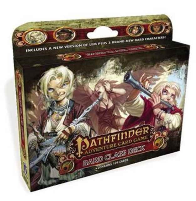 Book cover of: Pathfinder Adventure Card Game: Bard Class Deck