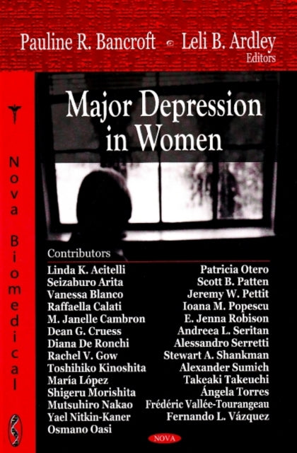 Book cover of: Major Depression in Women