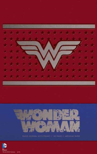 Book cover of: Wonder Woman Hardcover Ruled Journal. By: Daniel Wallace