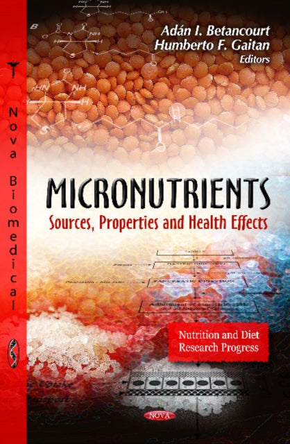 Book cover of: Micronutrients. By: Adán I. Betancourt