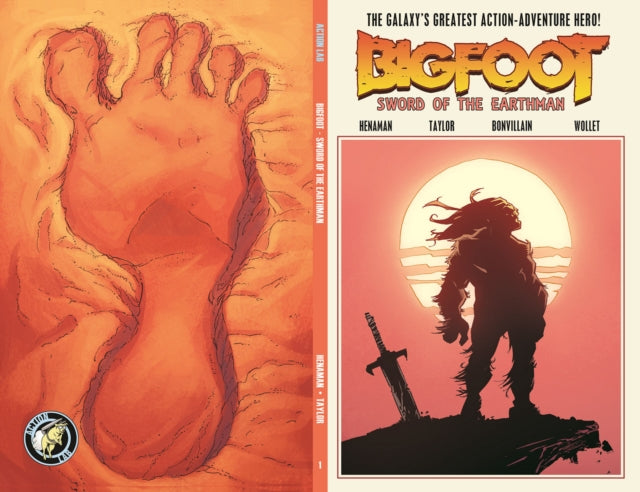 Book cover of: Bigfoot: Sword of the Earthman Volume 1. By: Josh S. Henaman
