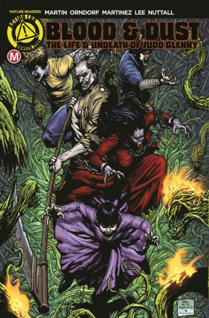 Book cover of: Blood and Dust. By: Michael R. Martin