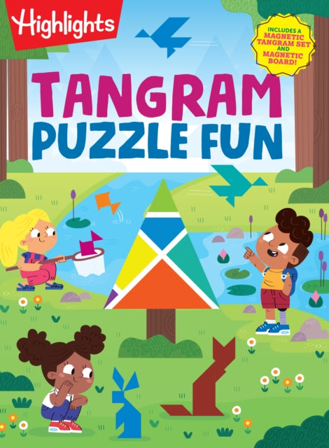 Book cover of: Tangram Puzzle Fun. By: Highlights