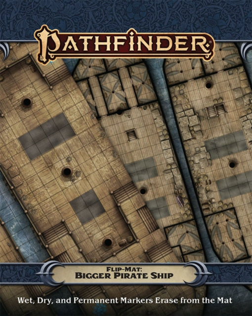 Book cover of: Pathfinder Flip-Mat: Bigger Pirate Ship
