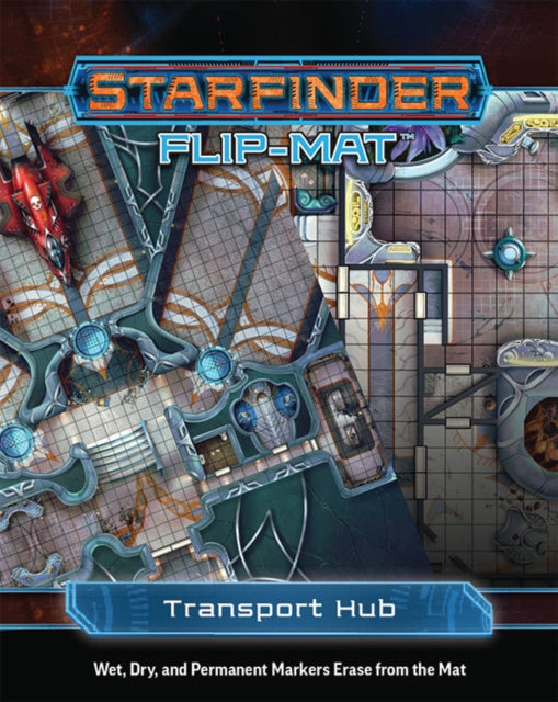 Book cover of: Starfinder Flip-Mat: Transport Hub