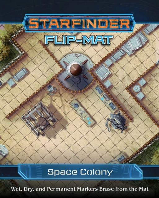 Book cover of: Starfinder Flip-Mat: Space Colony