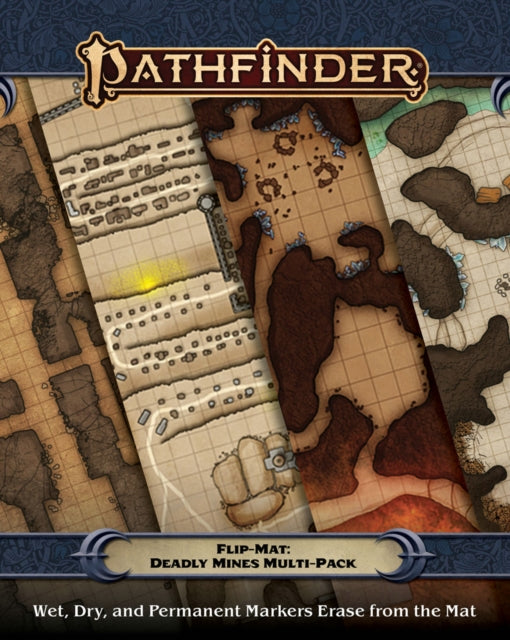 Book cover of: Pathfinder Flip-Mat: Deadly Mines Multi-Pack