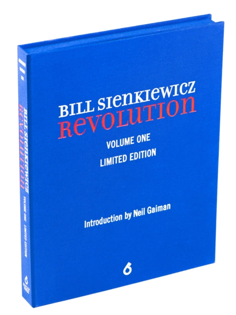 Book cover of: Bill Sienkiewicz: Revolution (limited edition). By: Bill Sienkiewicz