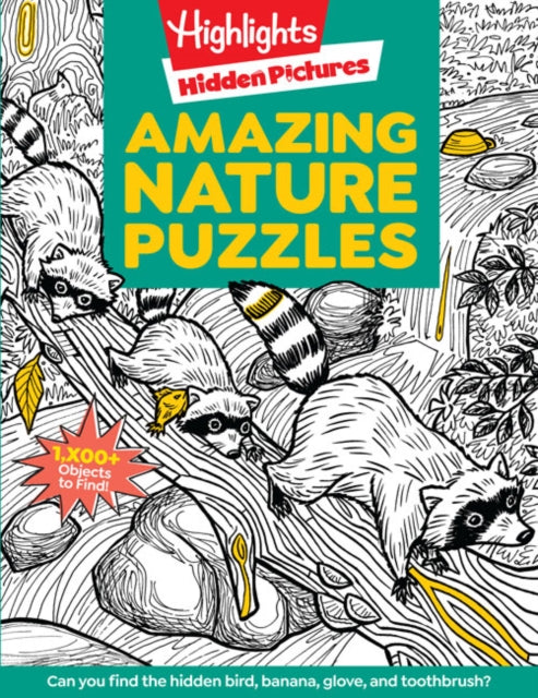 Book cover of: Amazing Nature Puzzles. By: Highlights
