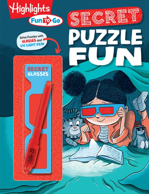 Book cover of: Secret Puzzle Fun. By: Highlights