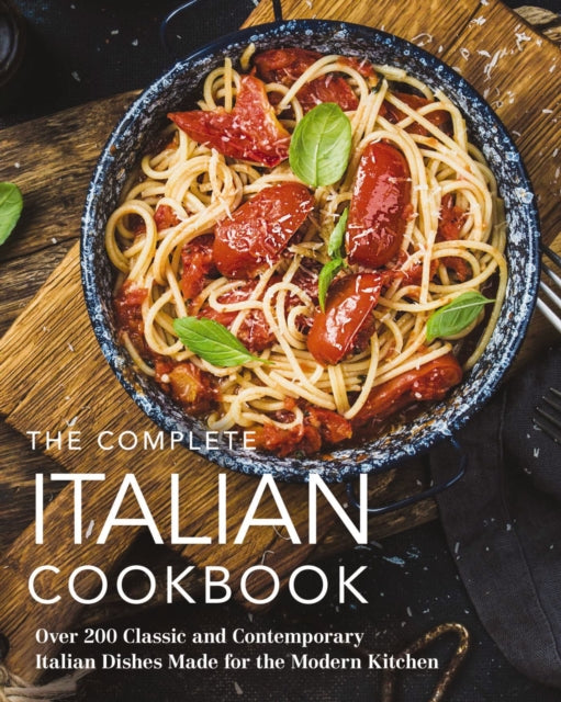 Book cover of: Complete Italian Cookbook. By: The Coastal Kitchen