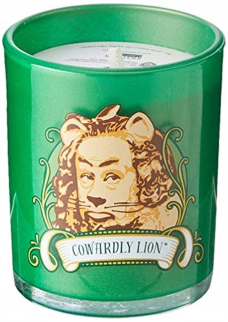 Book cover of: Wizard of Oz: Cowardly Lion Glass Votive Candle