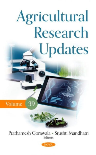 Book cover of: Agricultural Research Updates. By: Prathamesh Gorawala