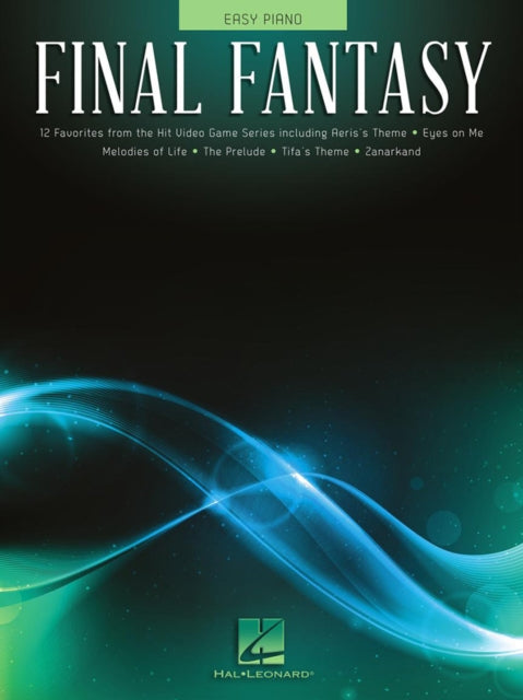 Book cover of: Final Fantasy Easy Piano Songbook. By: Varios