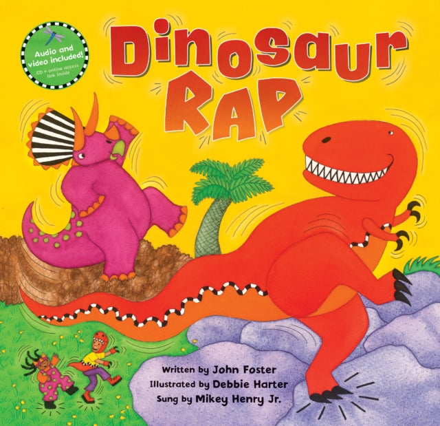 Book cover of: Dinosaur Rap. By: John Foster
