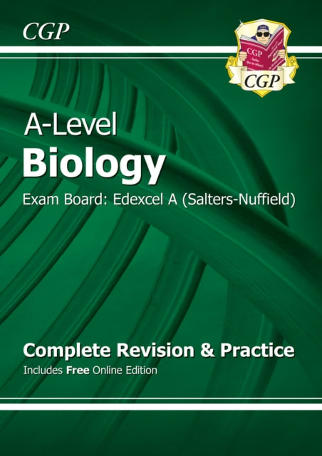 A-Level Biology: Edexcel A Year 1 & 2 Complete Revision & Practice with Online Edition 9781782942986 CGP Books